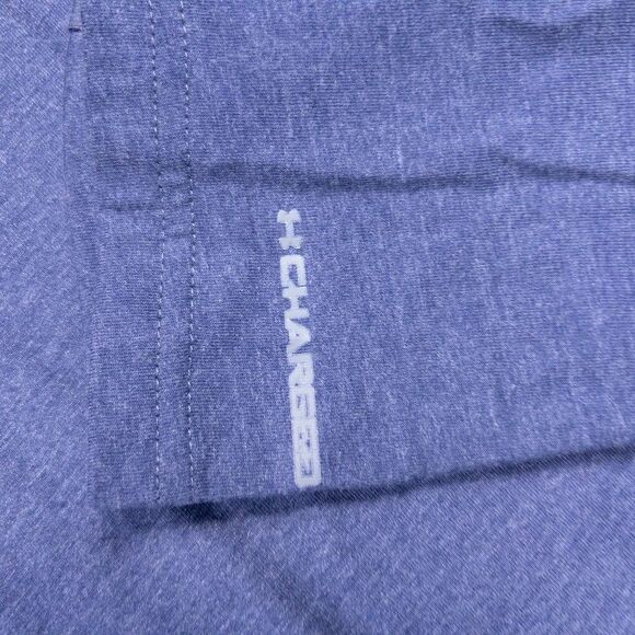 Notre Dame Hockey Under Armour 1/4 Zip 2XL UA HeatGear Charged Loose Fit Sweater - Picture 7 of 9